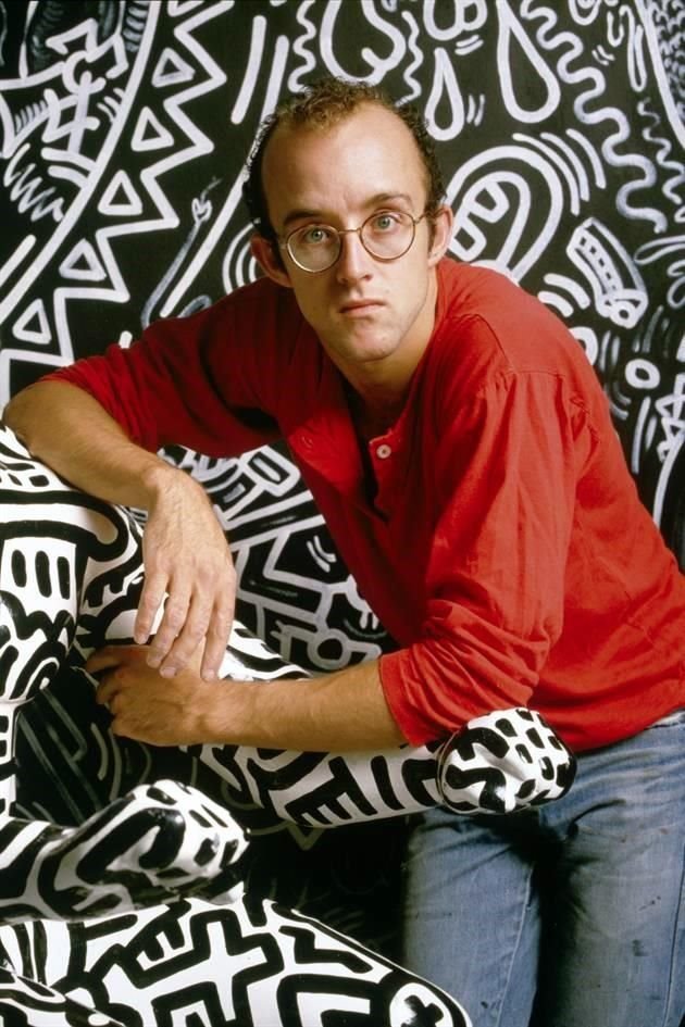 Keith Haring, por Wolfgang Wesener.