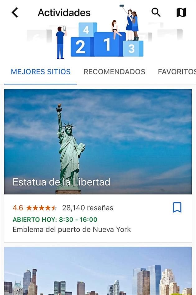 Puedes buscar opciones clasificadas por popularidad turística, los lugares favoritos de los locales o sitios históricos que no puedes perderte.