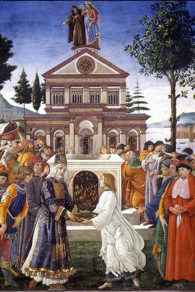 Miguel Ángel acapara la atención en la Sixtina, pero otro de sus protagonistas es Sandro Botticelli.