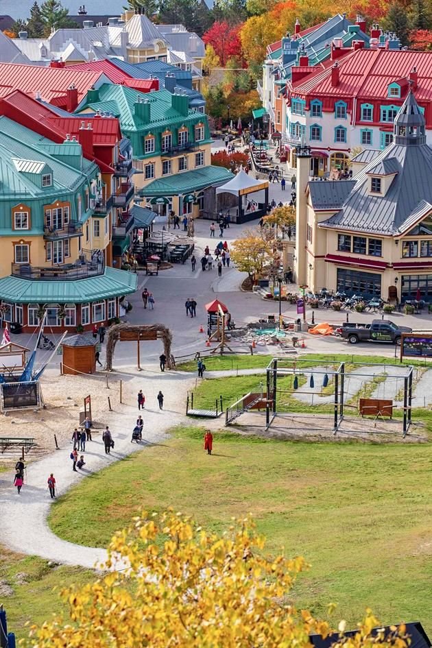 Mont-Tremblant, destino que estará cada vez más en boca de los mexicanos, ofrece paisajes únicos.