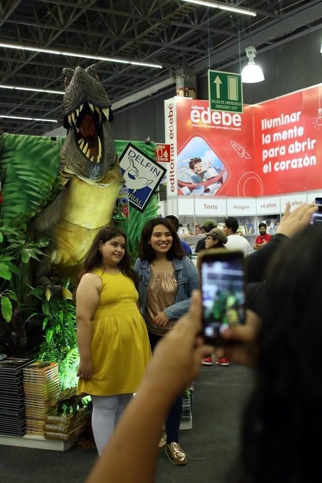 Este es, sin duda uno de los stands más fotografiados por chicos y grandes.