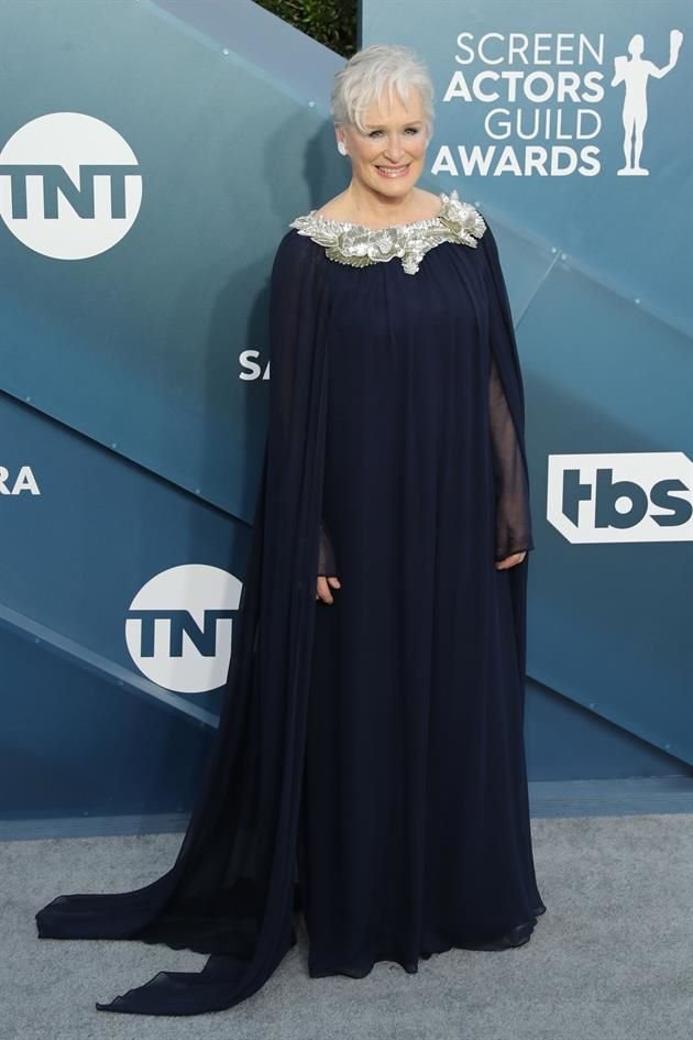 Glenn Close optó por un Oscar de la Renta.