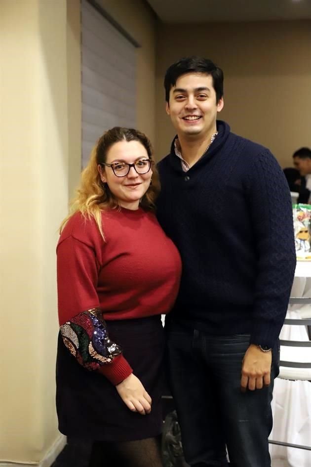 Carolina Aidé González y Mariano Villarreal