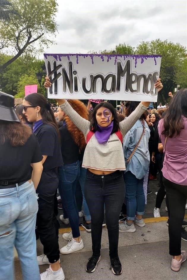 'Ni una menos', fue el grito más escuchado.