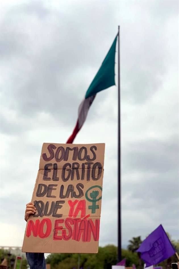 Las mujeres alzaron la voz para representar a las que ya no están presentes.