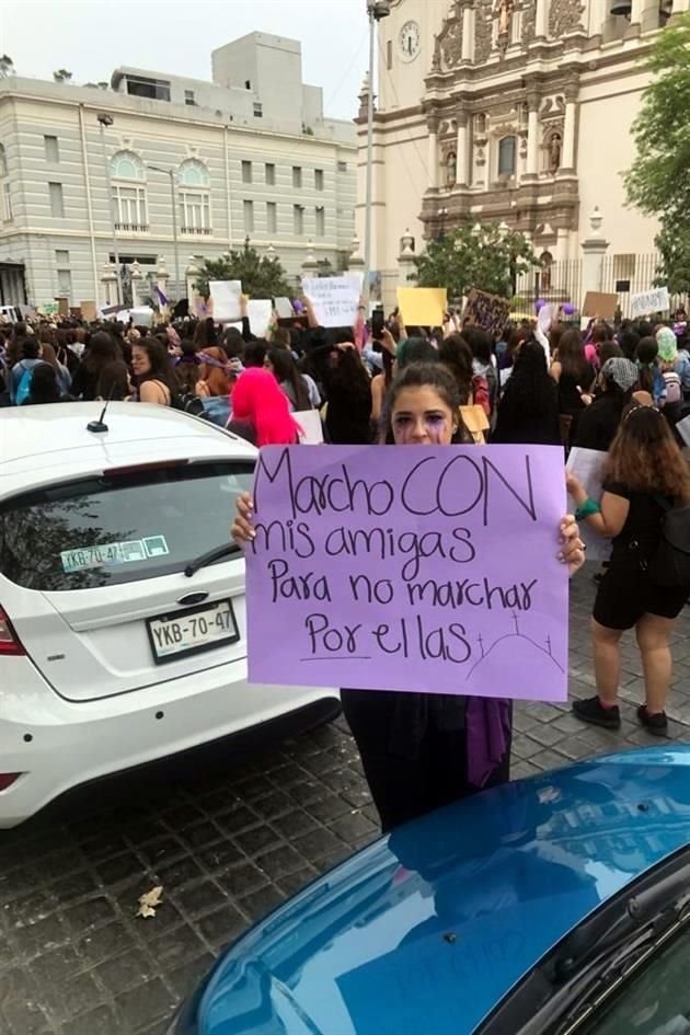 Las mujeres hicieron un llamado a la unidad.