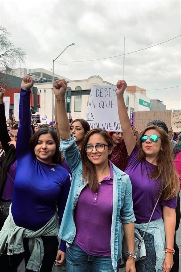 Pamela Vallejo, Dalila Vallejo Maxim Morales y Maryen Castorena