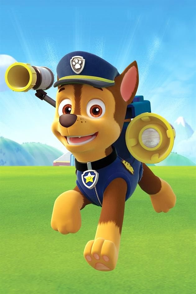 La serie animada de Nickelodeon muestra a Chase, un policía dedicado a servir a su pueblo.