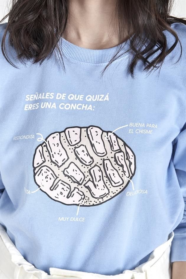 Divertidos mensajes en sudaderas y playeras.