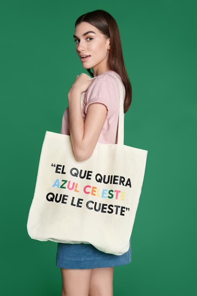 Además, bolsas para ir de shopping.