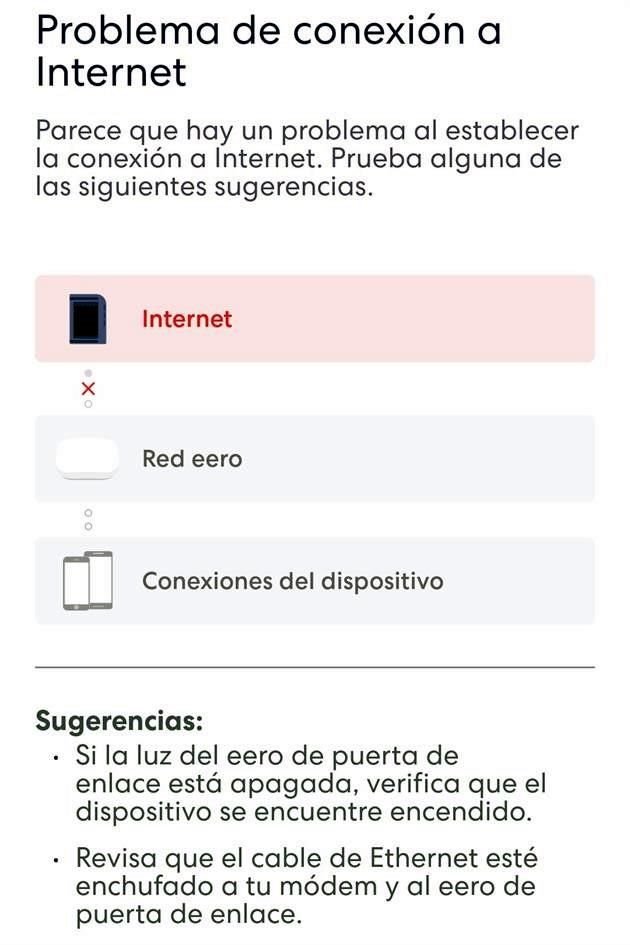 En el segundo sistema, la conectividad fue muy intermitente, con constantes alertas de la app ante una falla de conexión.