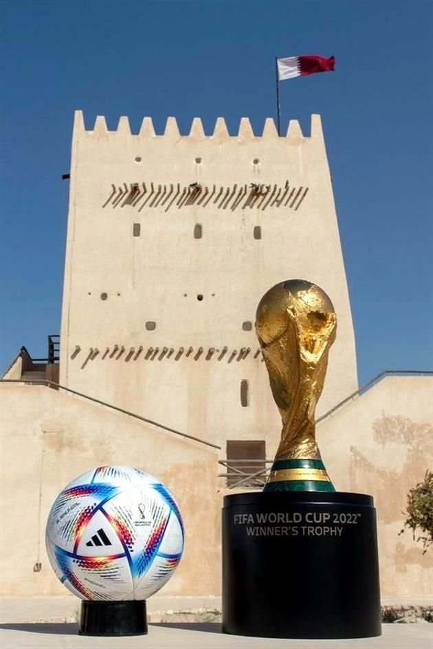 Al Rihla fue presentado oficialmente como el balón de Qatar 2022.