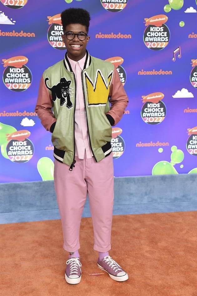 El hijo de Terry Crews, Isaiah Crews, portó un look muy ad hoc a la serie de Nickelodeon 'Los Padrinos Mágicos'