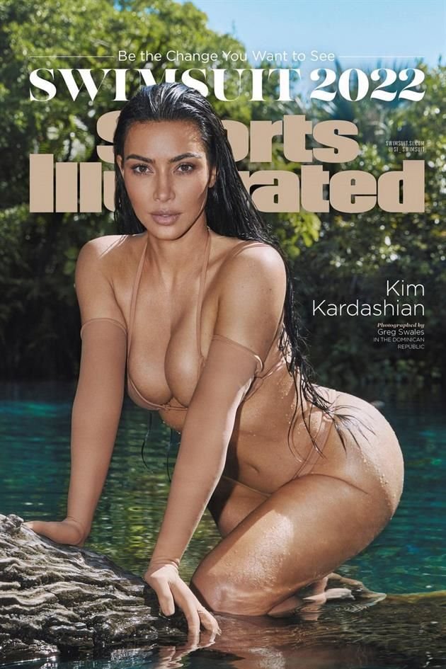 Kim Kardashian posó en enero en República Dominicana.