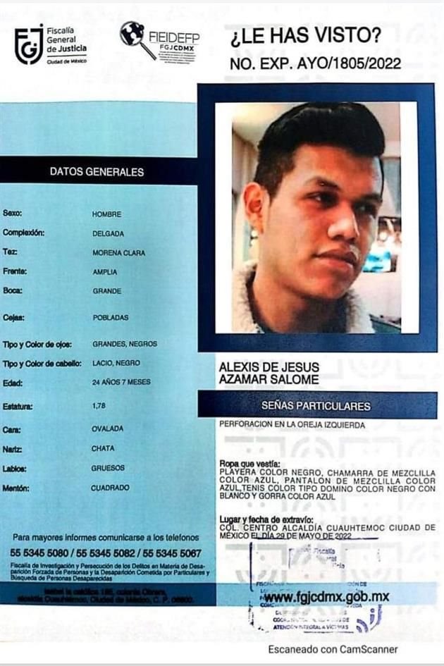 Jesús Azamar Salomé, estudiante de la UAM Unidad Xochimilco, fue localizado sin vida, en Ixtapaluca, después de asistir a una fiesta, en la Alcaldía Cuauhtémoc.