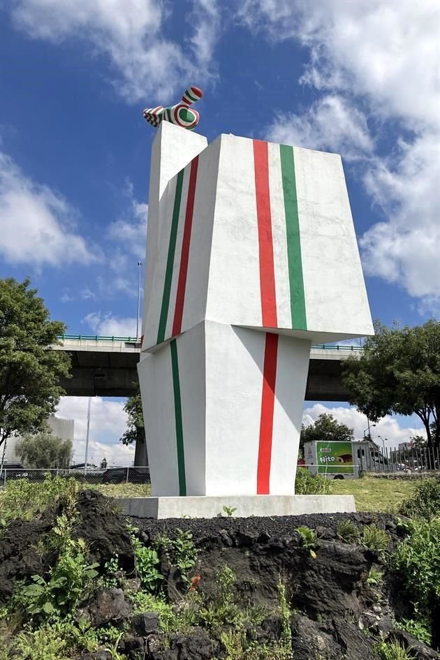 El Patronato Ruta de la Amistad busca ahora recuperar el entorno original del Pedregal, una tarea que ha emprendido ya con piezas como 'Hombre de Paz', escultura del italiano Constantino Nivola.