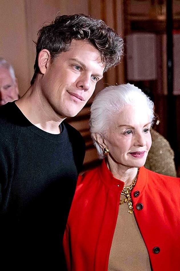 Wes Gordon y Carolina Herrera.