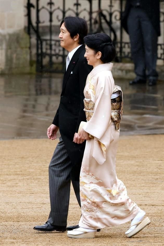 El príncipe Fumihito de Japón y la princesa Kiko de Japón.