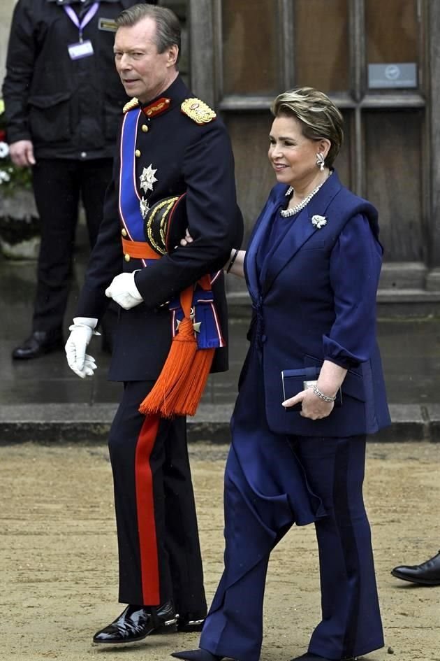 El gran duque Enrique de Luxemburgo y la gran duquesa María Teresa.