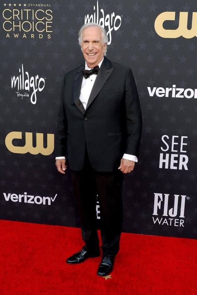 Henry Winkler nunca deja atrás su característica sonrisa.