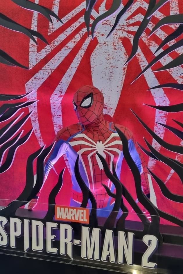 Otro de los spots más instagrameables es el de tu buen vecino Spider-Man.