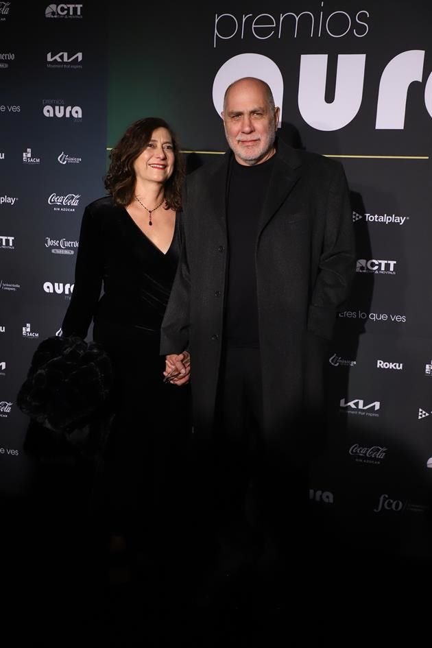 Guillermo Arriaga presente en los premios.