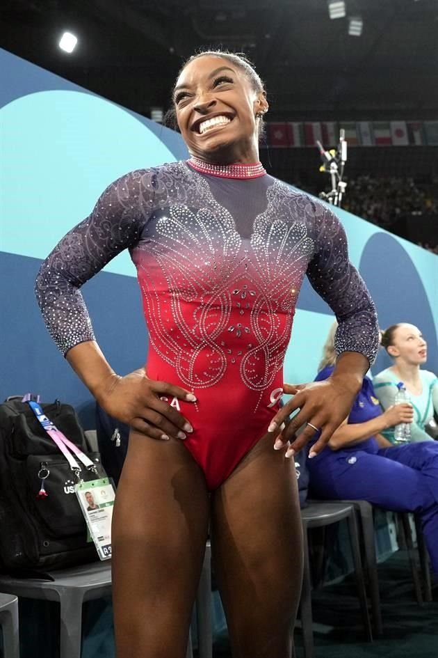 Sin embargo, el esfuerzo de Biles no fue suficiente para vencer a la brasileña Rebeca Andrade.