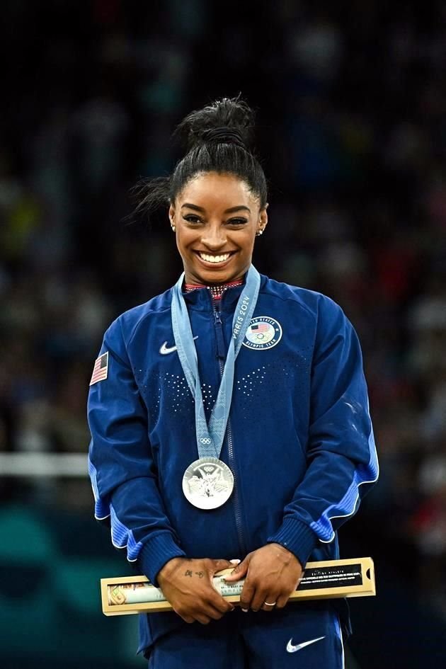 La medalla de plata eleva a 11 el total de medallas olímpicas de Biles en su carrera.