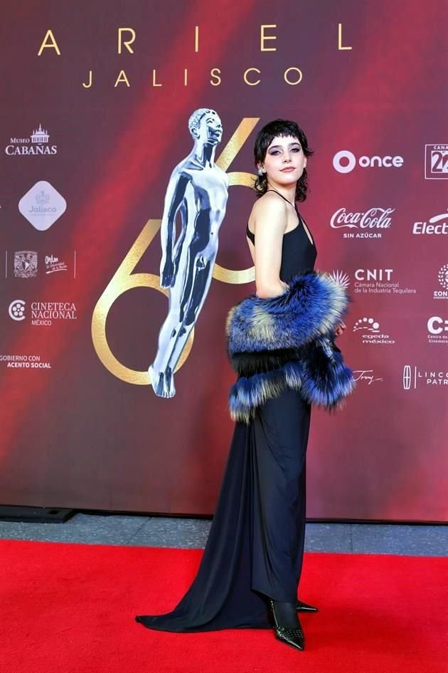 Rocío de la Mañana, nominada como Revelación Actoral por su trabajo en 'Adolfo'.