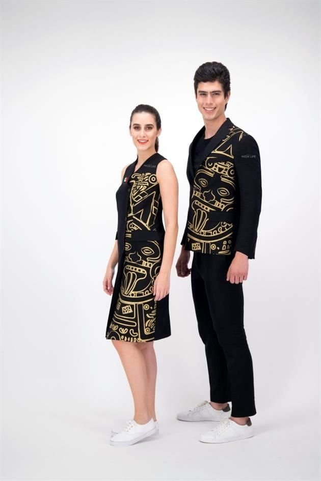 Los trajes a elegir.