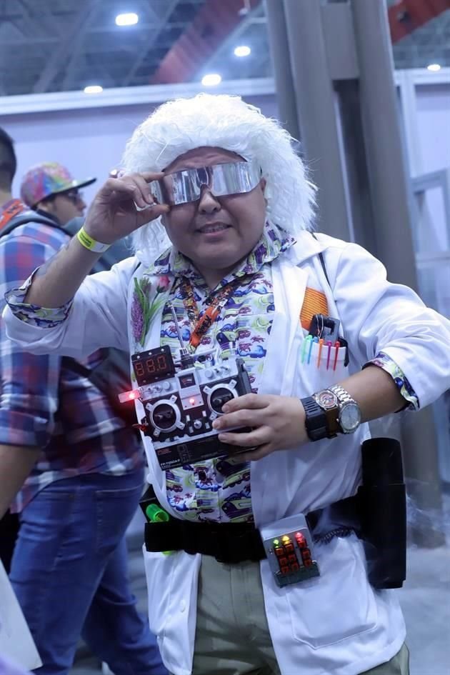 Muchos fans mostraron su fanatismo al disfrazarse como los populares personajes de la saga.