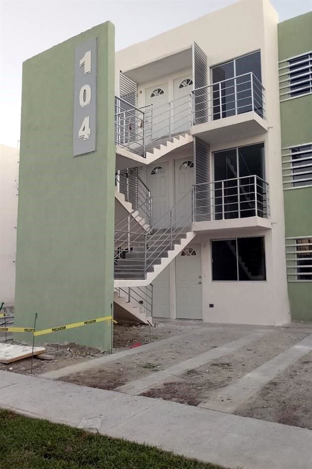 El pasado jueves se presentó una unidad muestra en Pesquería de las 'Viviendas para el Bienestar' para NL.