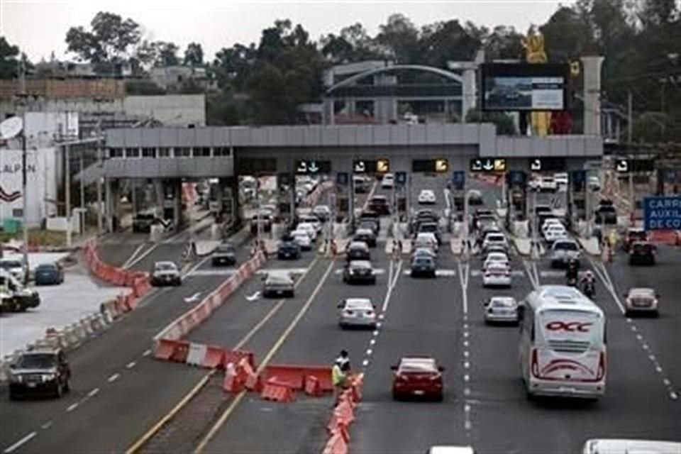 Capufe opera en 45 autopistas federales y cuenta con 133 plazas de cobro en todo el País.