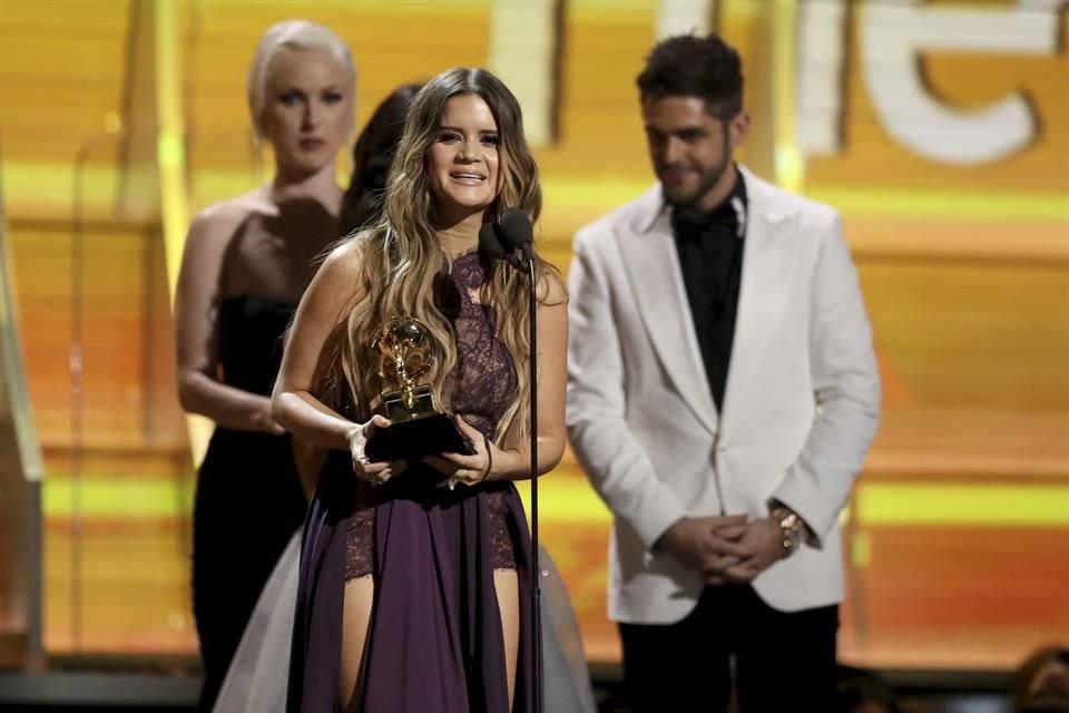 Maren Morris, quien triunfó por 'My Church', agradeció a su público.
