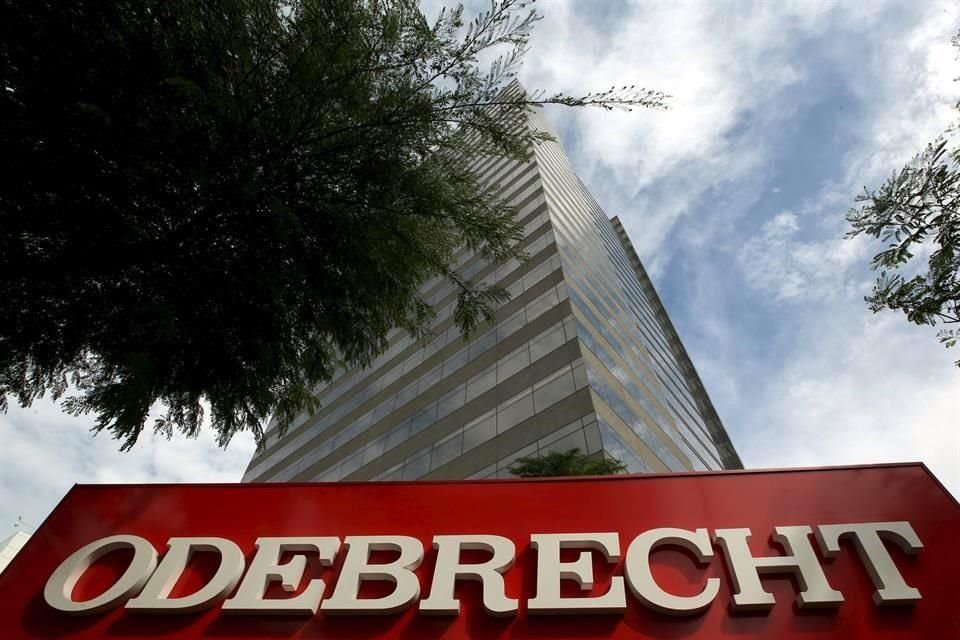 Oficinas corporativas de Odebrecht SA en Sao Paulo, Brasil.