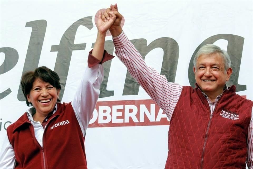 Acompañada de Andrés Manuel López Obrador, presidente nacional de Morena, la candidata cuestionó la 'calidad moral' de Anaya para formular acusaciones en su contra.