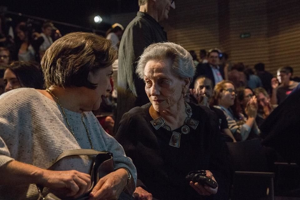 Los familiares del arquitecto también estuvieron durante el debate.