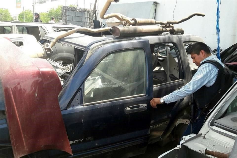 El operativo será permanente hasta concluir con las visitas de verificación a todos los yonkes en Reynosa.