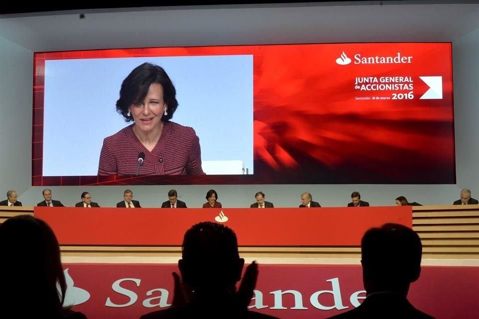 Ana Botin, presidenta del Banco Santander.