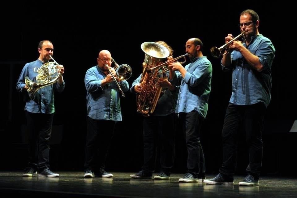 El quinteto Spanish Brass estará presente en el Festival.