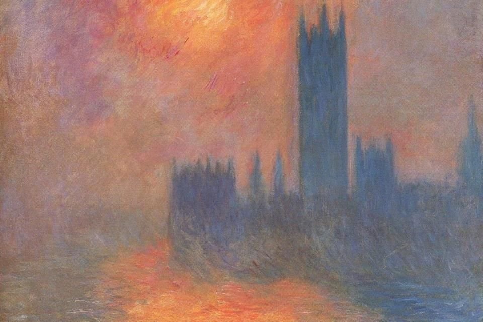 La pintura del parlamento de Reino Unido de Monet estará en exhibición.