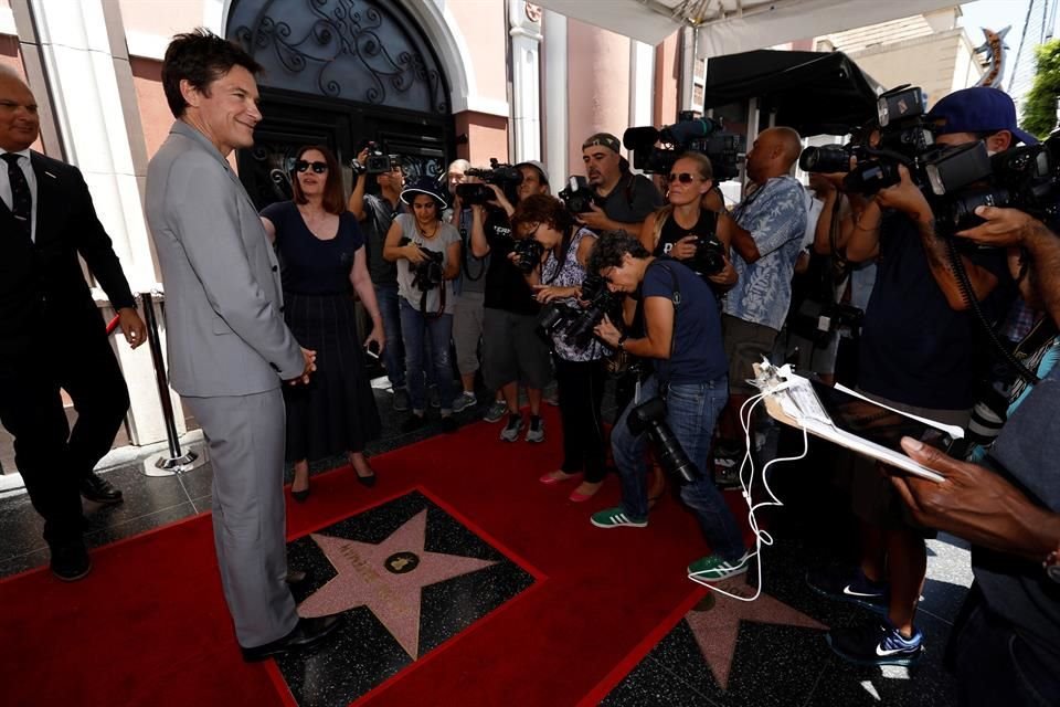 Jason Bateman se mostró muy agradecido y entusiasmado.