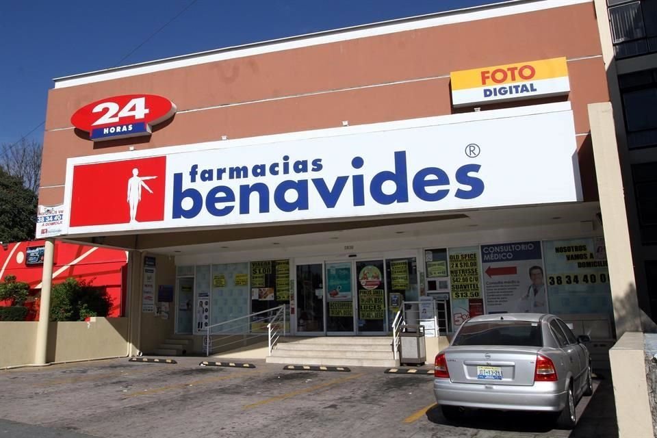 Farmacias Benavides cuenta con más de mil 300 sucursales en el País.