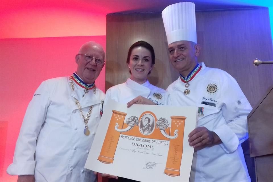 Los nuevos integrantes de la Academia Culinaria de Francia fueron presentados en este evento.