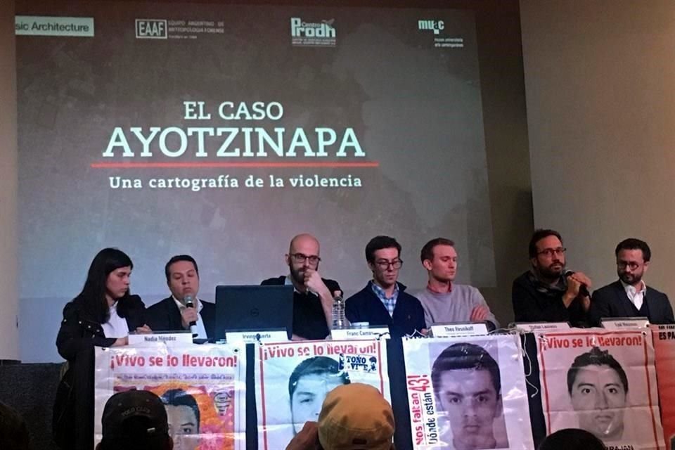 El proyecto, denominado 'Ayotzinapa: una cartografía de la violencia', fue presentado hoy.