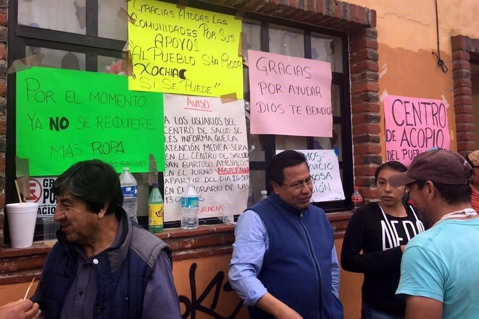 Los apoyos en Santa Rosa provienen más de la ciudadanía que de la autoridad, aseguran habitantes.
