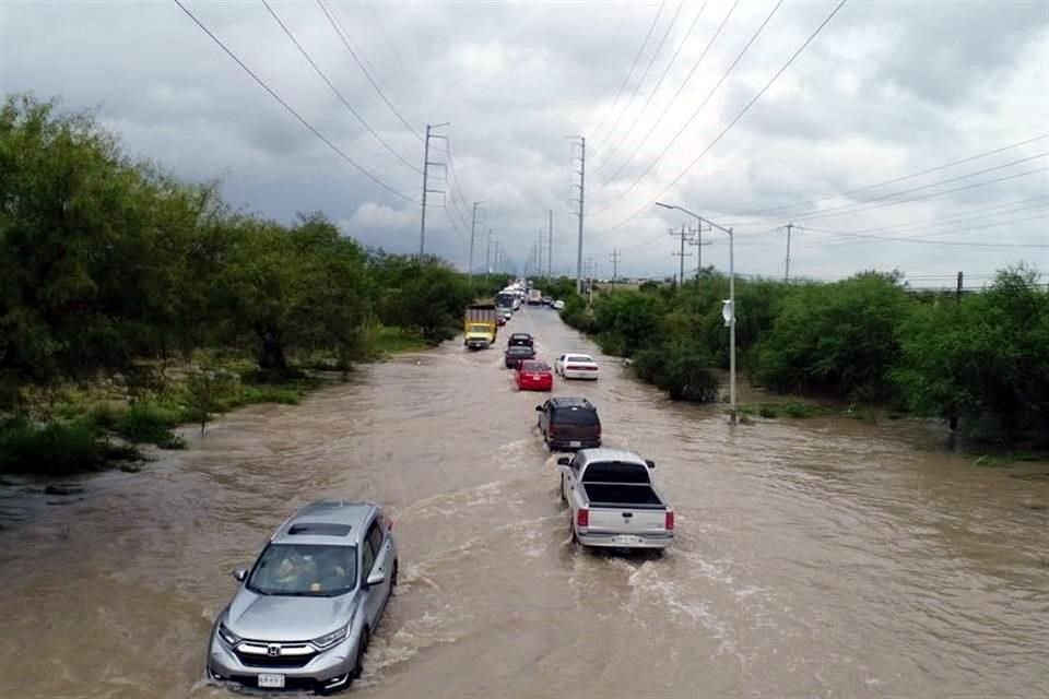 La Comisión Nacional del Agua alertó sobre más lluvias para las próximas horas.