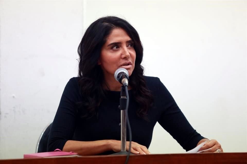 Alejandra Barrales, dirigente nacional del PRD.