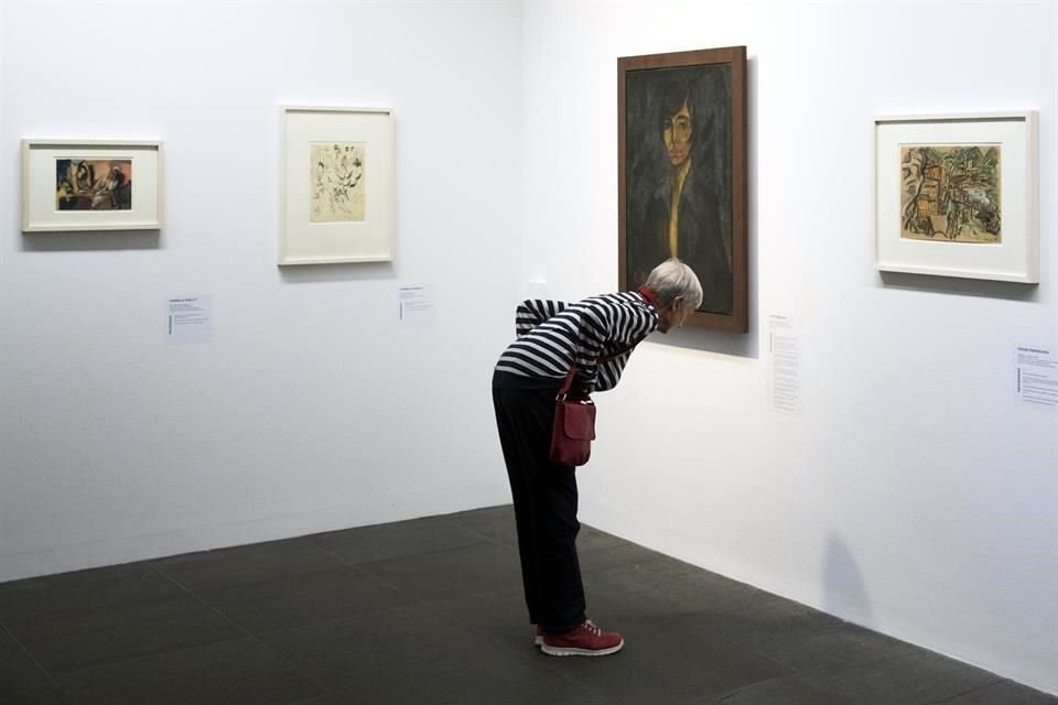 La exhibición Arte degenerado-Confiscado y vendido está compuesta sobre todo por dibujos, litografías y óleos que los nazis confiscaron de museos y entregaron a Hildebrand Gurlitt.