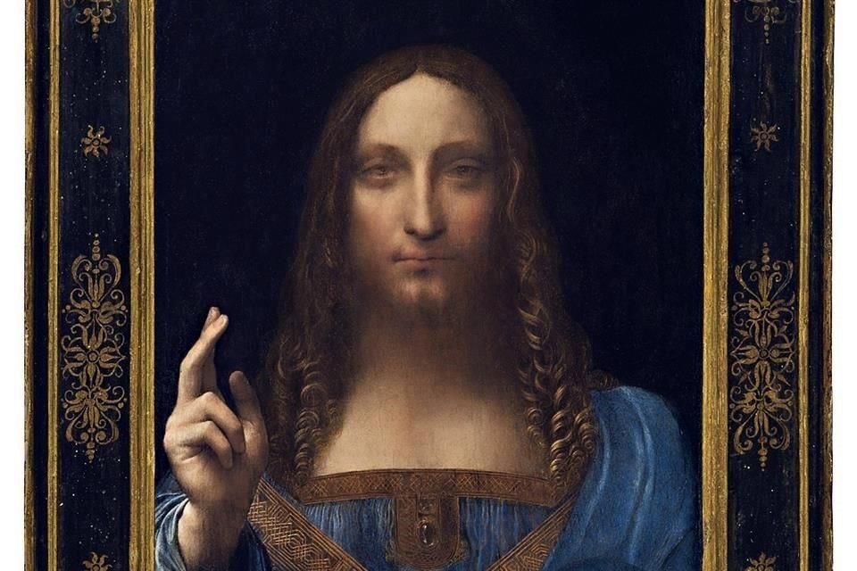 'Salvator Mundi', pintura de Leonardo da Vinci, rompió récord este miércoles al ser subastada por Christie's en 450.3 millones de dólares.